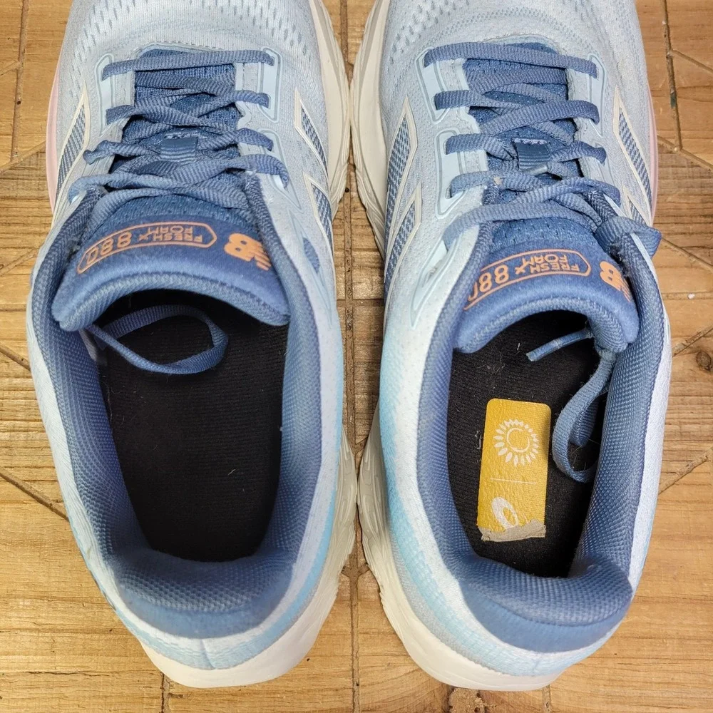 New Balance Fresh Foam X 880 v14 Women's 12 EE WIDE Running Shoes Blue Sneakers